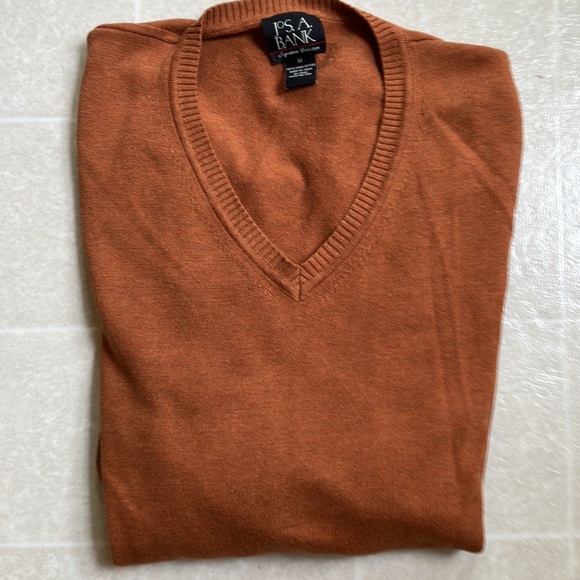 Jos. A Bank Rust/orange Sweater - Picture 4 of 4